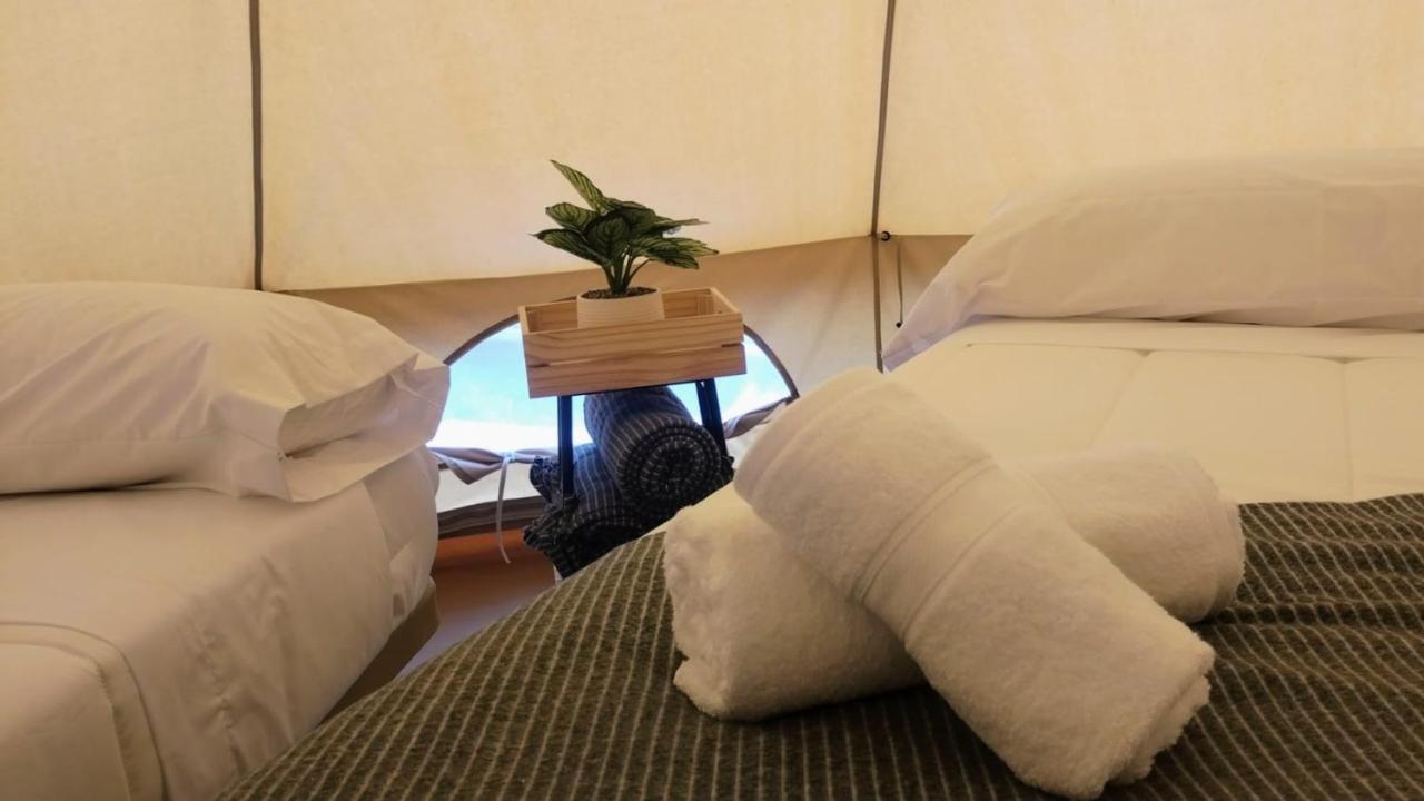 Hotel Glamping Aventura Atalaia Cotobade Exterior foto